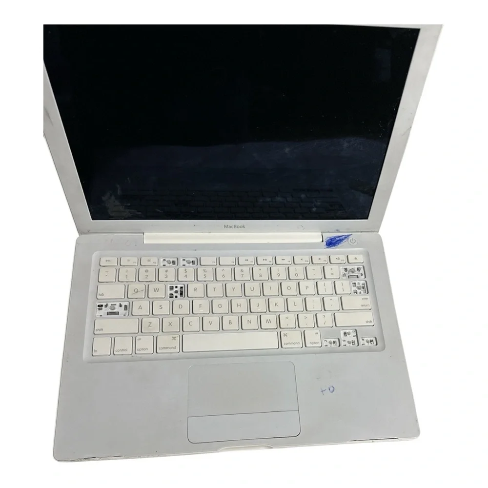 Apple White MacBook Pair with White Keyboards